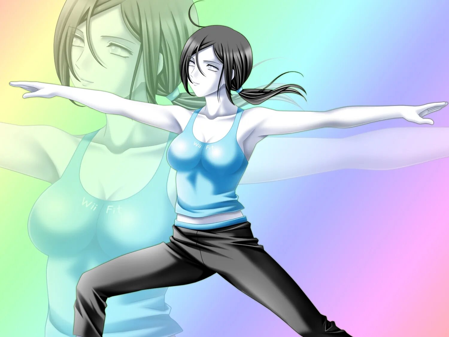 Nintendo Wii Fit Trainer. Нинтендо Wii Fit тренер. Wii Fit Trainer 34. Samus Aran and Wii Fit Trainer.