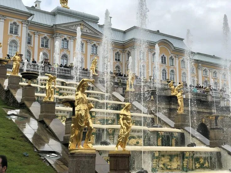 The peterhof palace is also