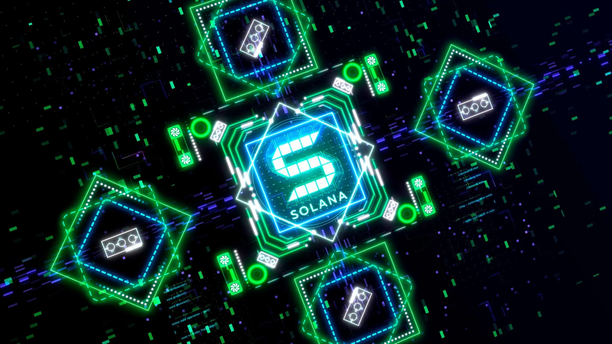 Solana blockchain platform. Solana coin. солана криптовалюта. solana блокчейн. solana монета.