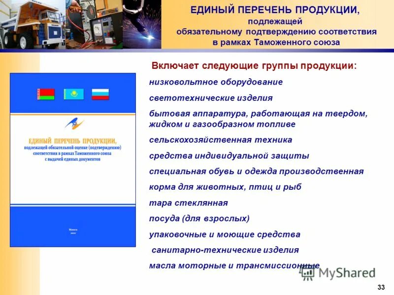 перечни продукции подлежащей обязательному подтверждению соответствия