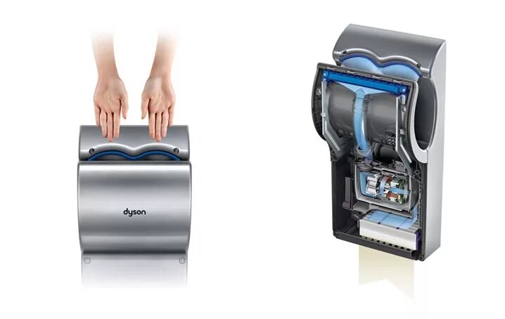 Дайсон 14. Dyson Airblade DB ab14. Dyson Airblade DB ab14 серая. Dyson Airblade DB ab14 (белая). Сушилка для рук Dyson Airblade DB ab14.