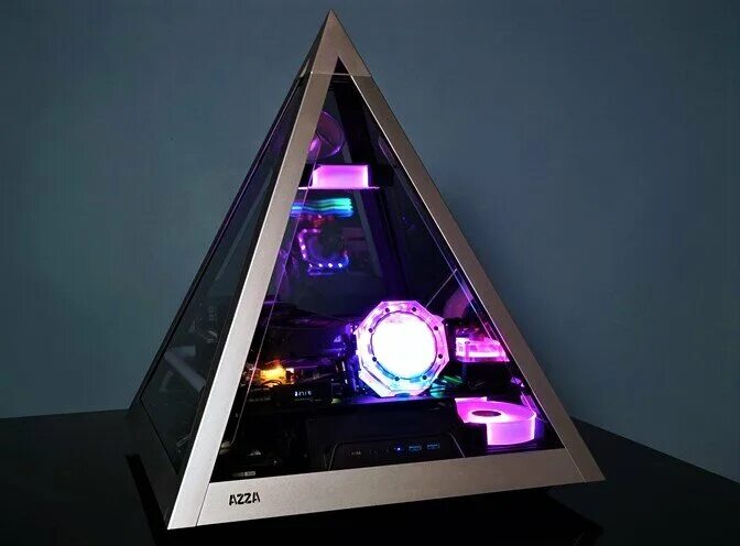 Корпус Azza Pyramid 804. Корпус для ПК Azza. Azza корпус пирамида. Корпус Azza Pyramid 804 черный.