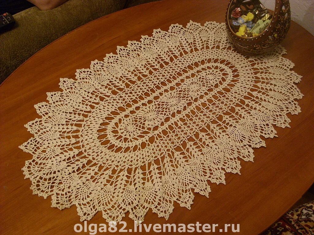 Сказочно красивая овальная салфетка крючком. Овальная салфетка 70х40. вязаные овальные салфетки. овальная скатерть крючком. салфетка на журнальный столик.