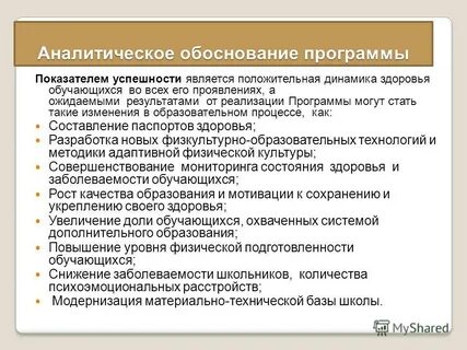Обоснование бизнес плана