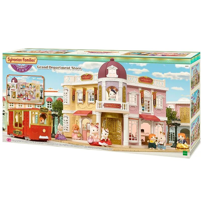 Игровой набор Sylvanian Families галерея Гранд Таун 6022. Sylvanian Families Гранд Таун. Сильвания Фэмили галерея Гранд Таун. Sylvanian Families набор галерея Гранд Таун. Town цена