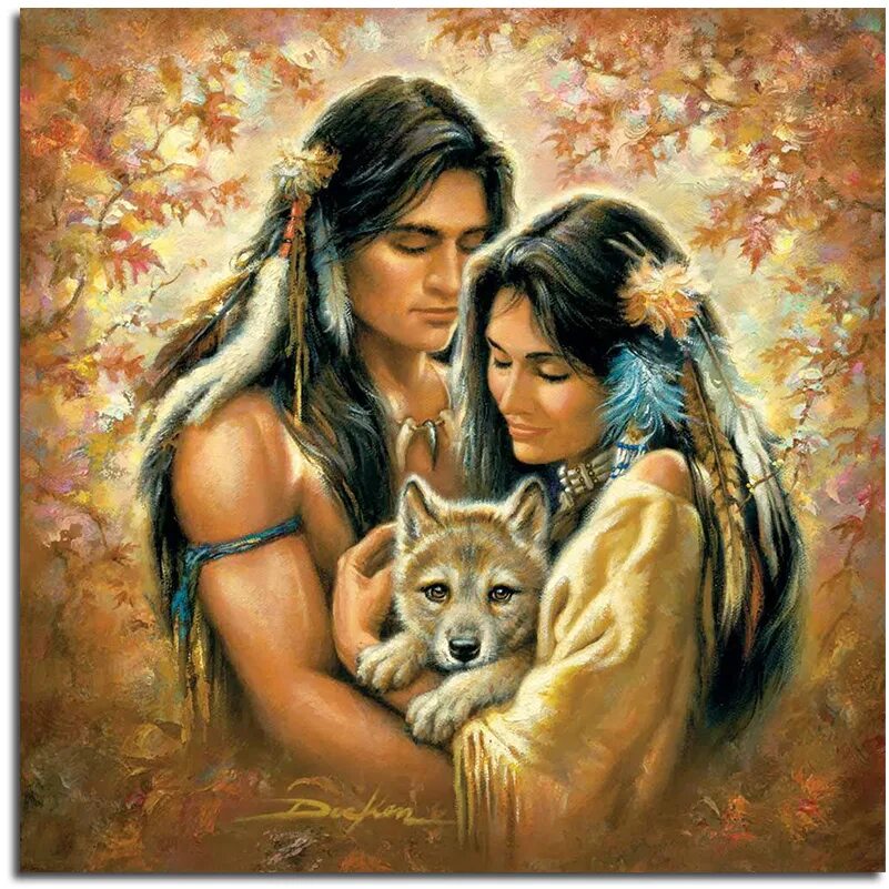 Индеец любовь. Алмазная мозаика индейцы. Вышивка крестом индейцы. Волк индеец. Вышивка крестиком индейцы.