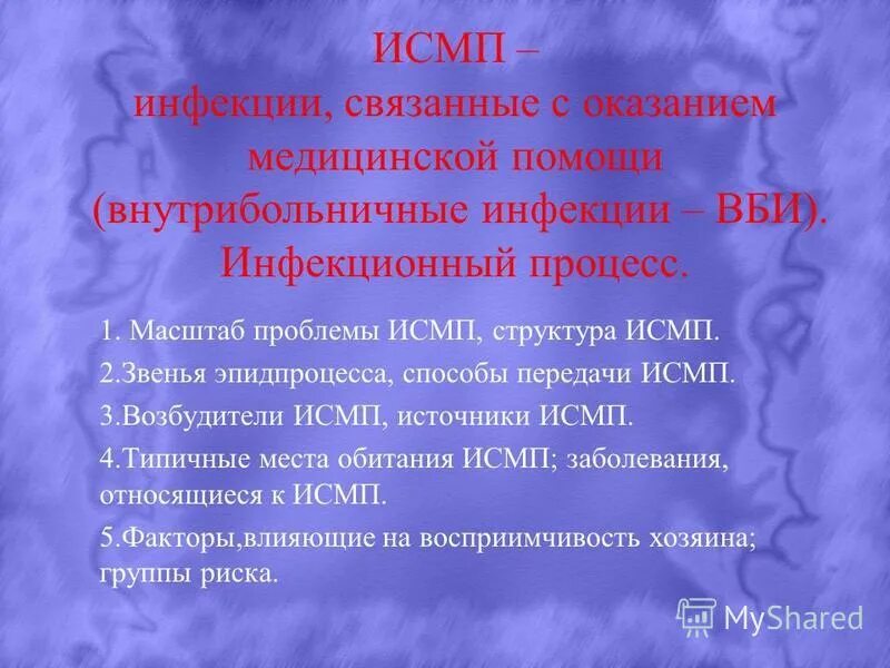 Инфекции связанные с оказанием медицинской помощи исмп. Масштаб проблемы ИСМП. Звенья эпидпроцесса способы передачи ИСМП. Инфекции связанные с оказанием медицинской помощи.