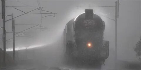 Raining train