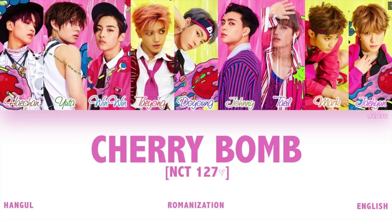 Cherry bomb hello daddy. НСТ 127 черри бомб. NCT 127 Cherry Bomb обложка. Cherry Bomb обложка. NCT 127 Neo Zone Cherry Bomb Photocards.