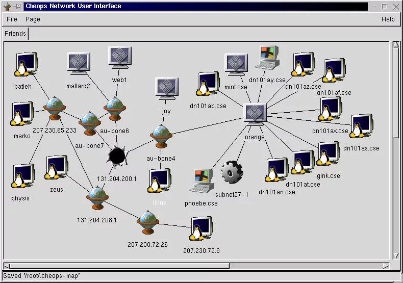 Net mapping