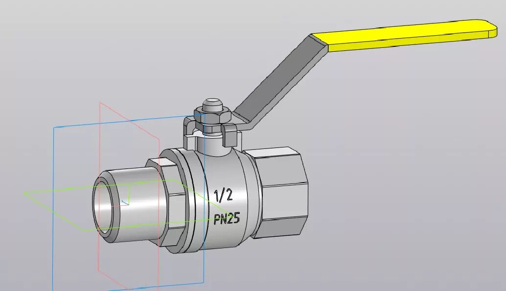 Кран шаровый газовый ду15 чертеж. Кран шаровый ГАЗ Ду 15 SD. Кран шаровый Ду 50 3 д модель STP. Кран шаровой 3д модель солидворкс. Кран компас