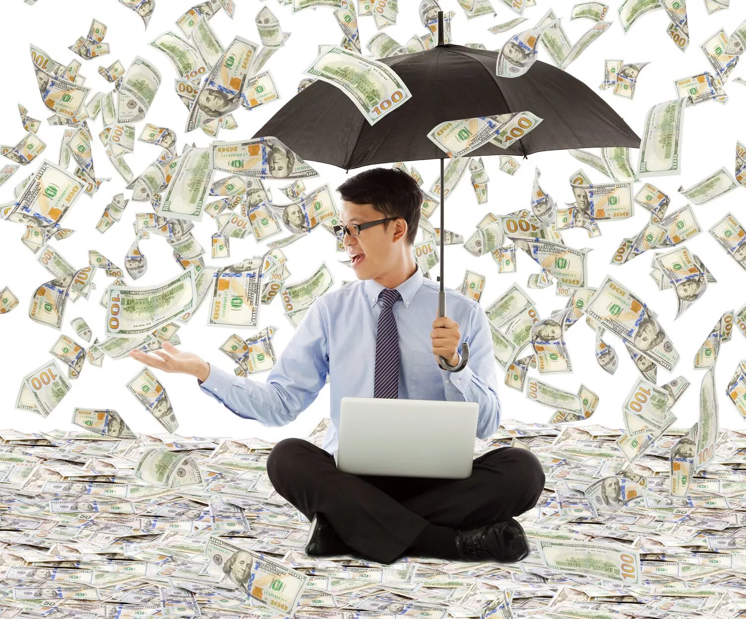 Зонт с деньгами. Денежный дождь зонт с деньгами. Писатели о деньгах. Мужчина бизнес убытки.