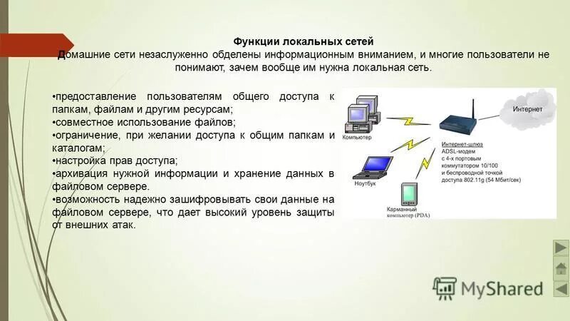 Сервер в локальной сети c. Сервер в локальной сети c