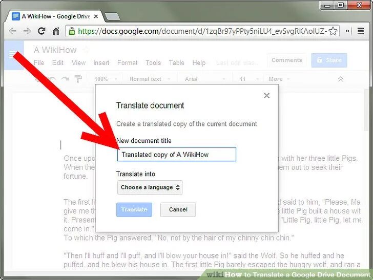 How to translate