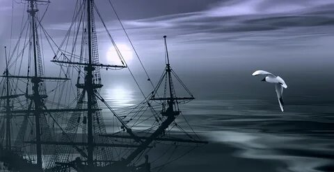 Уходили в море корабли