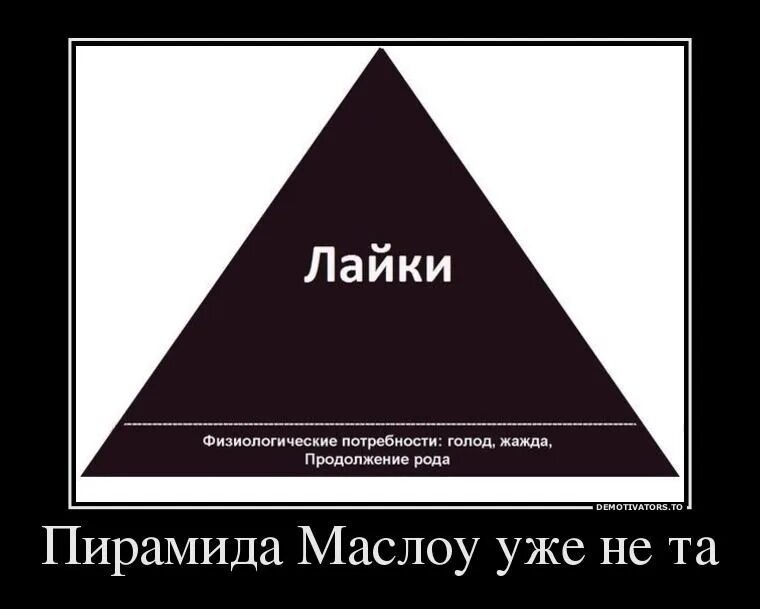 Первые в роду продолжение. Пирамида потребностей. Меметика. Пирамида демотиватор. Шутки про лайки.