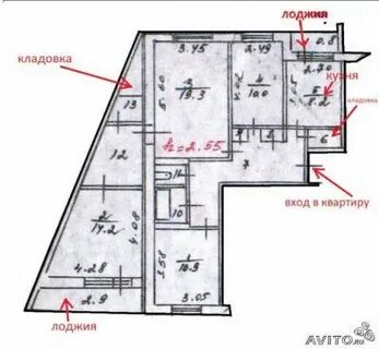 Квартира московской планировки
