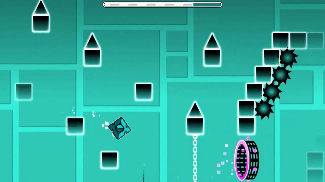 Где можно найти geometry dash. Фингердаш геометрии даш. geometry dash блоки. геометрия даш босс скелет. geometry dash диск.
