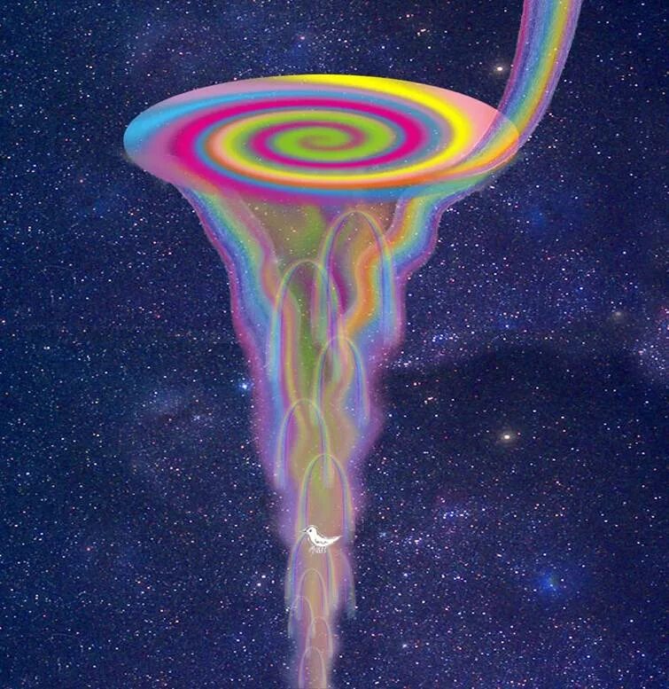 огненный торнадо. вихрь в космосе. червоточина шварцшильда. спираль энергии. воронка абстракция.