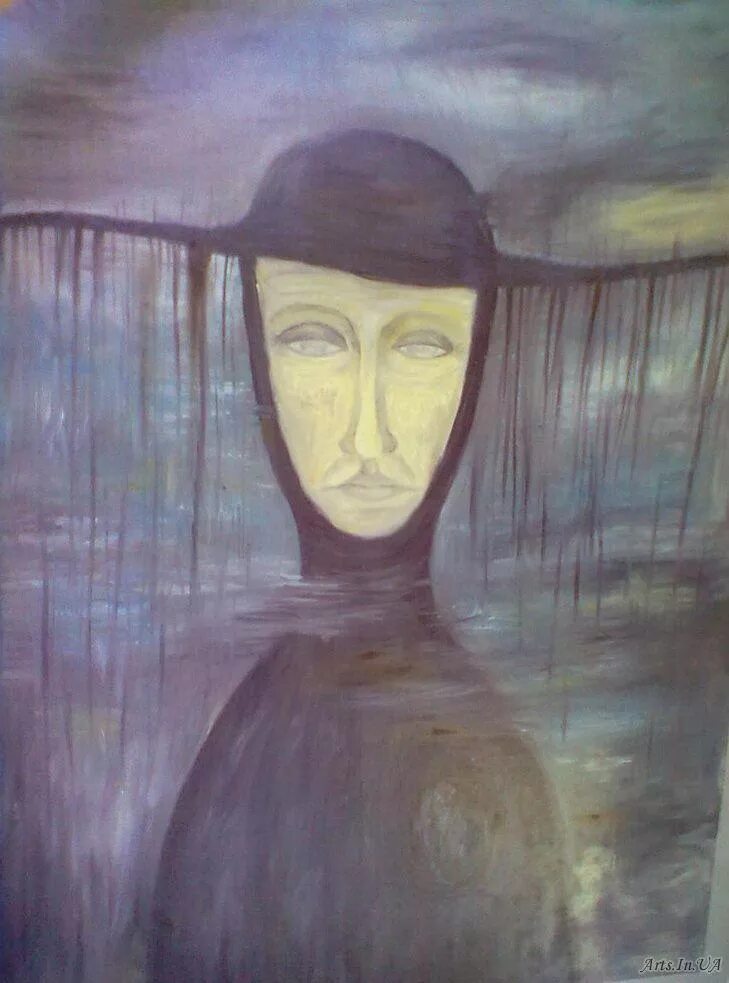 Женщина дождя картина Светланы Телец. Проклятая картина женщина дождя.
