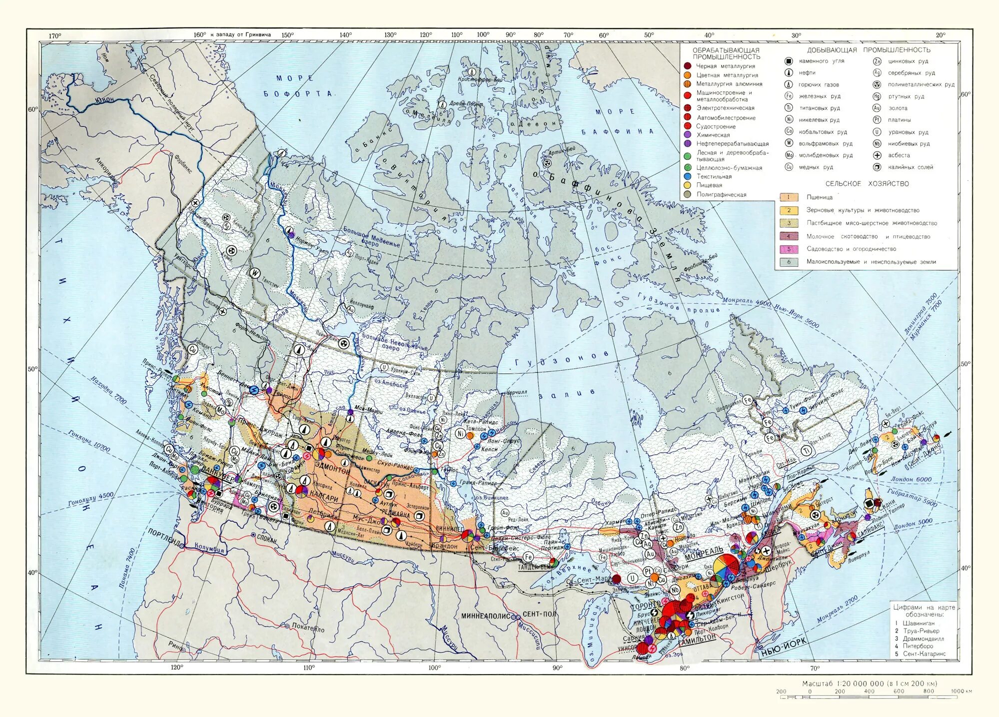 Промышленность Канады карта. Экономическая карта США И Канады. Обрабатывающая промышленность Канады карта. Промышленная карта Канады. Главные сельскохозяйственные районы сша