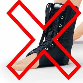 Голеностопный бандаж как одевать
