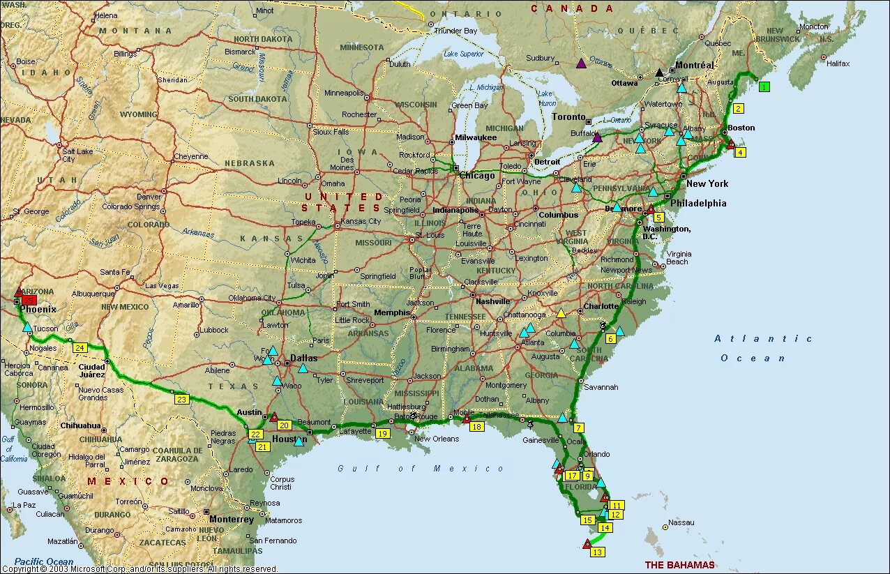 Карта восточного побережья США С городами. Восточное побережье на карте. Достопримечательности восточного побережья США. Восточное побережье США города. Восточное побережье америки города