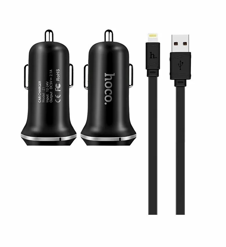 Зарядка для телефона hoco. Автомобильная зарядка Hoco z1. АЗУ Hoco z1 2-USB. АЗУ Hoco z1 на 2 USB Black. Hoco car Charger z1.