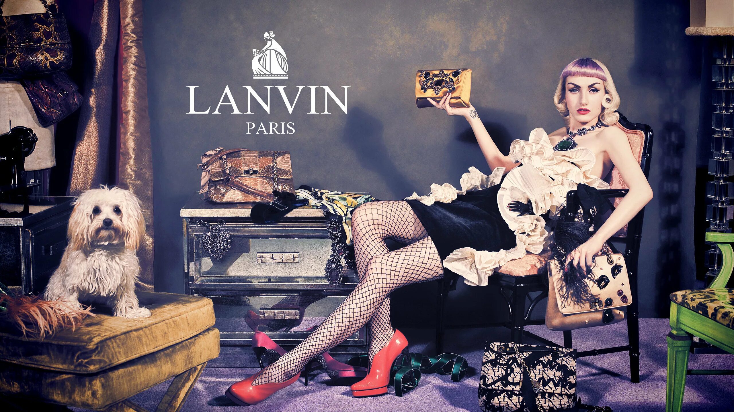 Образы в рекламе. Lanvin 2013 Steven. Lanvin campaign. Необычная фэшн реклама.