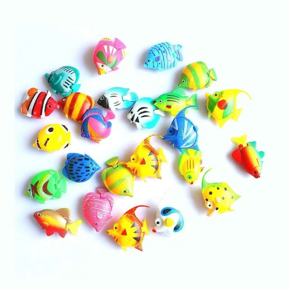 Декоративные рыбки для аквариума. Пластмассовые рыбки для аквариума. Маленькие игрушки рыбки. Пластиковые игрушки рыбок.