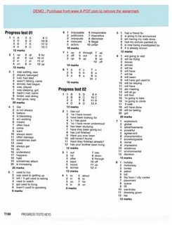 Pre intermediate test 7