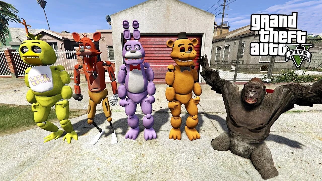 Фредди гта са. Гта мод фнаф. Скорти аниматроники. Гта мод фнаф. Гта фнаф.