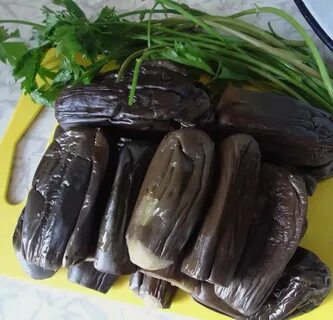 Квашеные баклажаны по грузински