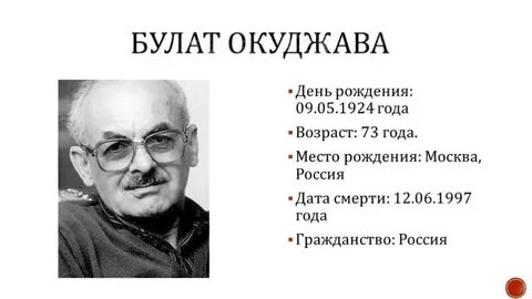 5 фактов о окуджаве