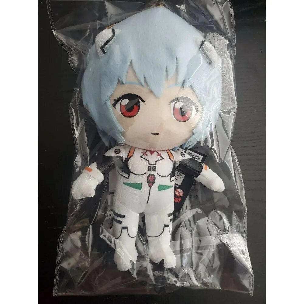 плюшевая кукла аяна мирэй. аянами рей плюш игрушка. аянами рей евангелион плюшевая игрушка. плюшевая рей евангелион. Ayanami rei plush toy.