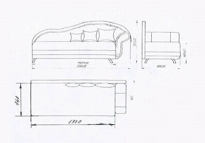 Размер софы. Диван софа чертеж. Тахта чертеж. Кушетка чертеж. Диван тахта чертежи.