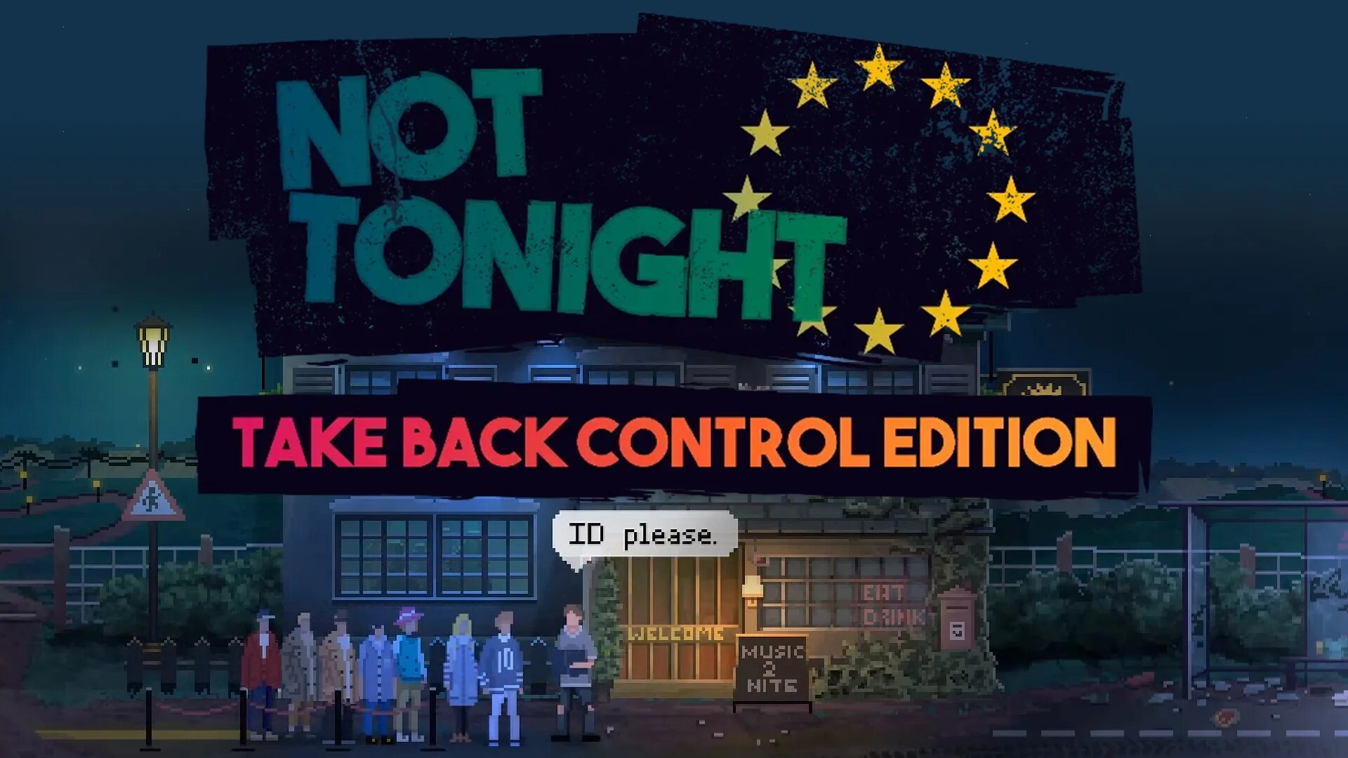 Not Tonight. Not Tonight геймплей. Not Tonight 2. Take back Control игра. Back in control