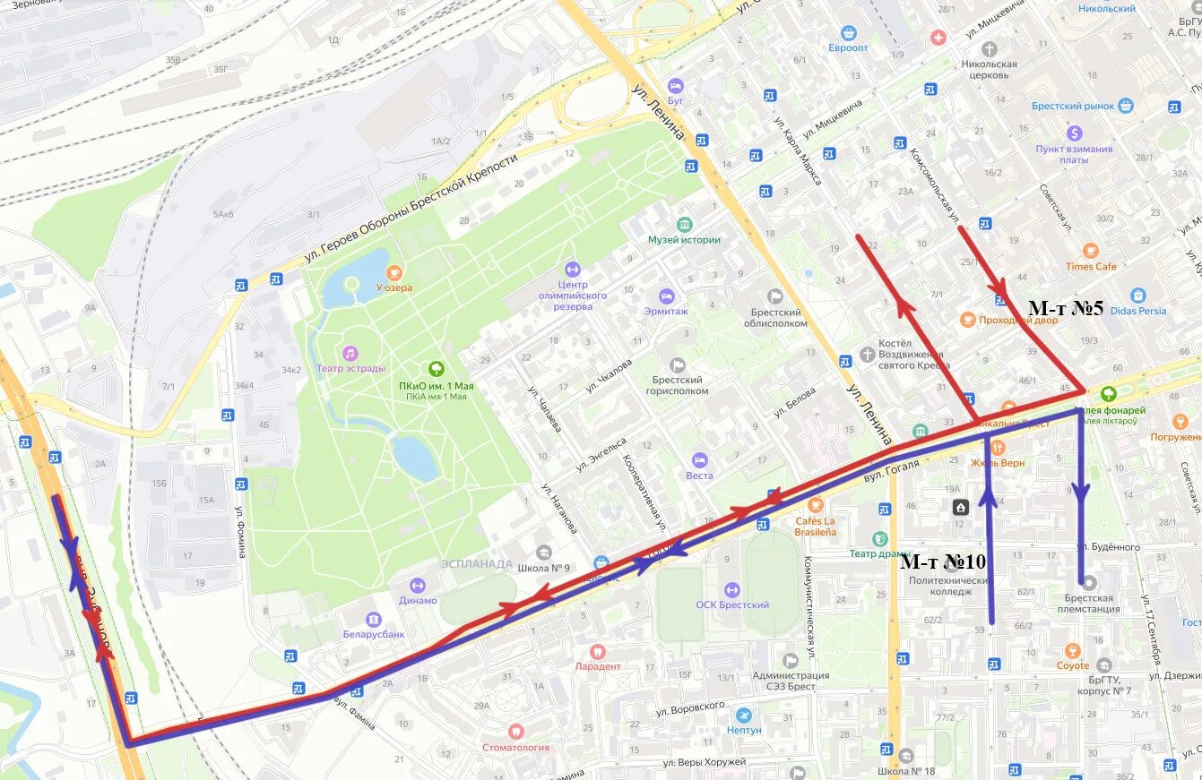 Схема движения автобусов в Бресте на карте. Брестская 8 маршрут. 41 Автобус Брест маршрут. Улица Каштановая Брест схема.