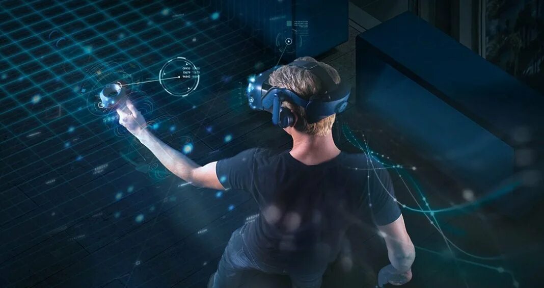 Виртуальная реальность (Virtual reality, VR). HTC Vive Pro. HTC VR Pro. Визуальная реальность.