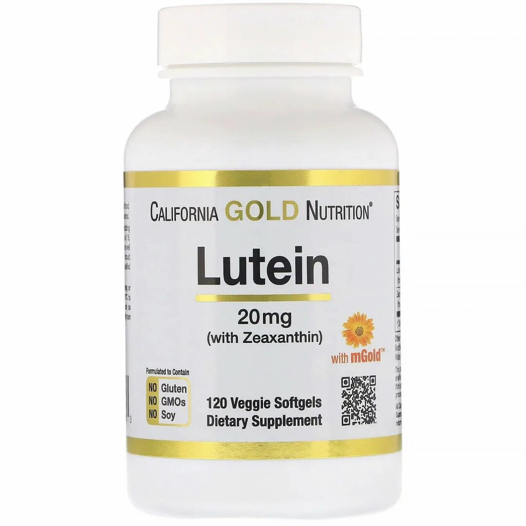 Mg gold. Lutein California Gold Nutrition. California Gold Nutrition, лютеин и зеаксантин. California Gold Nutrition Lutein 20 MG with Zeaxanthin. Капсулы California Gold Nutrition Lutein with Zeaxanthin, 20 мг, 120 ш.