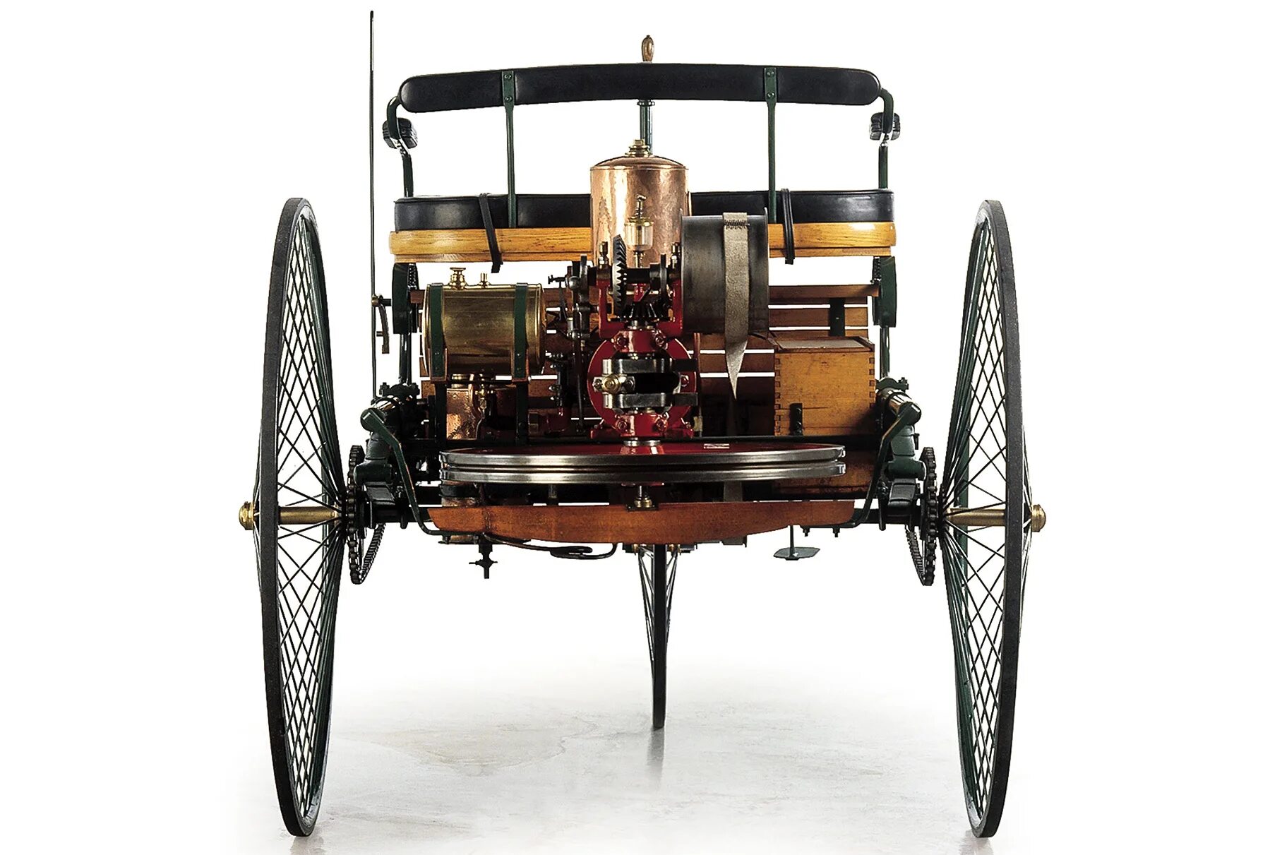 Первый автомобиль бенца. Машина Benz Patent-Motorwagen.