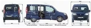 Фиат добло чертеж. Фиат добло габариты грузового отсека. Фиат добло габариты кузова. Фиат добло габариты кузова. Габариты фиат добло 2012.