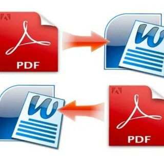 Convert PDF to Word. 