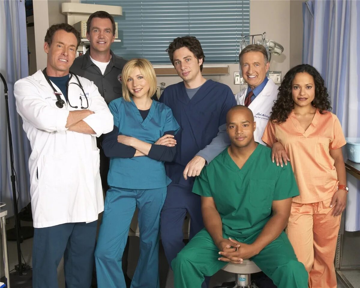 Scrubs 7. Клиника Зак Брафф. Зак Брафф и Джон МАКГИНЛИ.