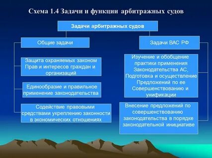 Функции арбитражного процесса