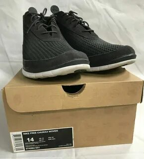 Nike Free Woven Chukka тканые кроссовки мужские размер 14 - Изображение 8 и...