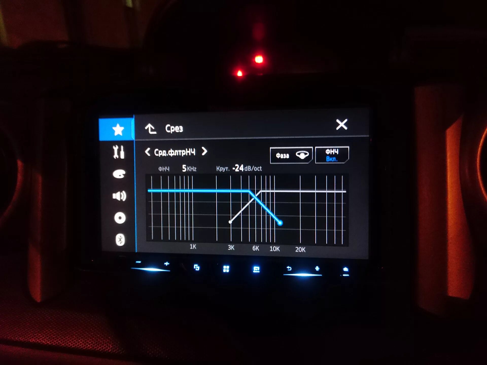 Настройка кроссовера. Pioneer AVH 5050bt. Магнитола Пионер с кроссовером. Срезы кроссовера на магнитоле. Однодиновое головное устройство Пионер.