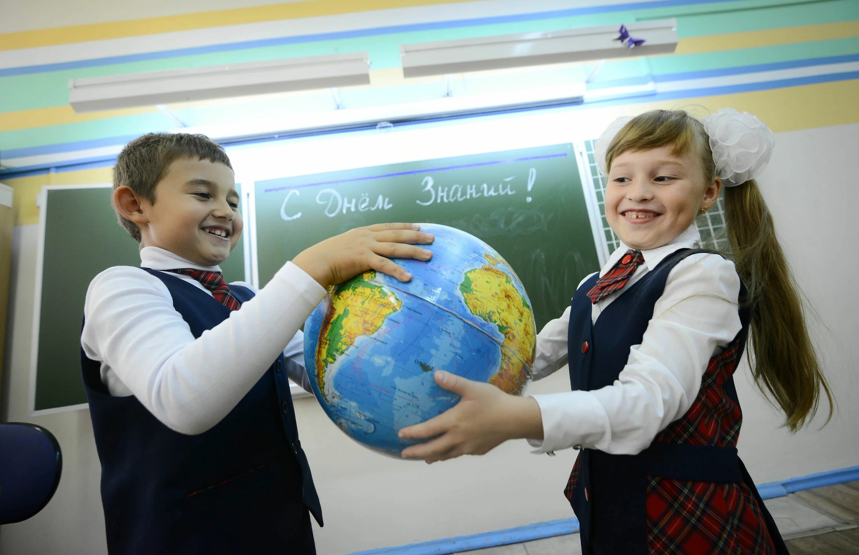 Посетила школьную