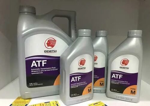 Atf type m. Idemitsu ATF Mazda. Idemitsu ATF Type-м. Этикетки на американском масле для АКПП Мазда АТФ м5.