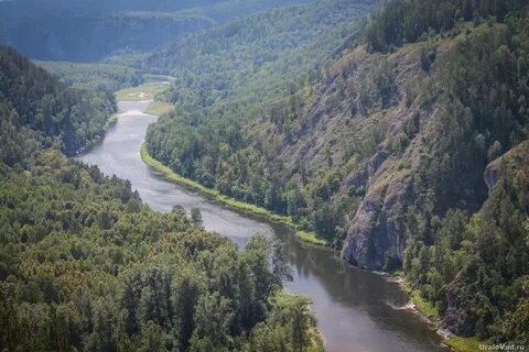 Красота реки белой